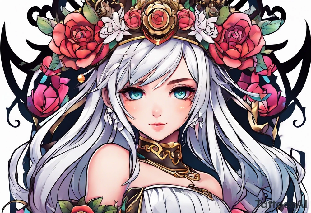 Magical girl anime sexy tattoo idea