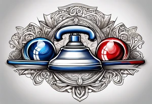 Sport of Curling tattoo idea