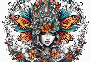 The Cosmological natural selection tattoo idea