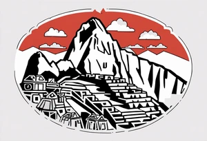 Peruvian paraphernalia (machu picchu, llamas, mountains, aztecas) tattoo idea