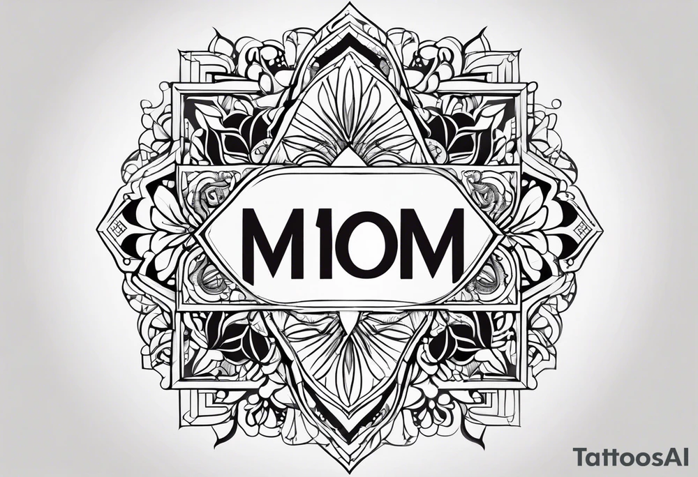 Mom name that’s say Lynn with a design tattoo idea