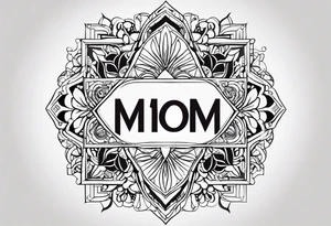 Mom name that’s say Lynn with a design tattoo idea