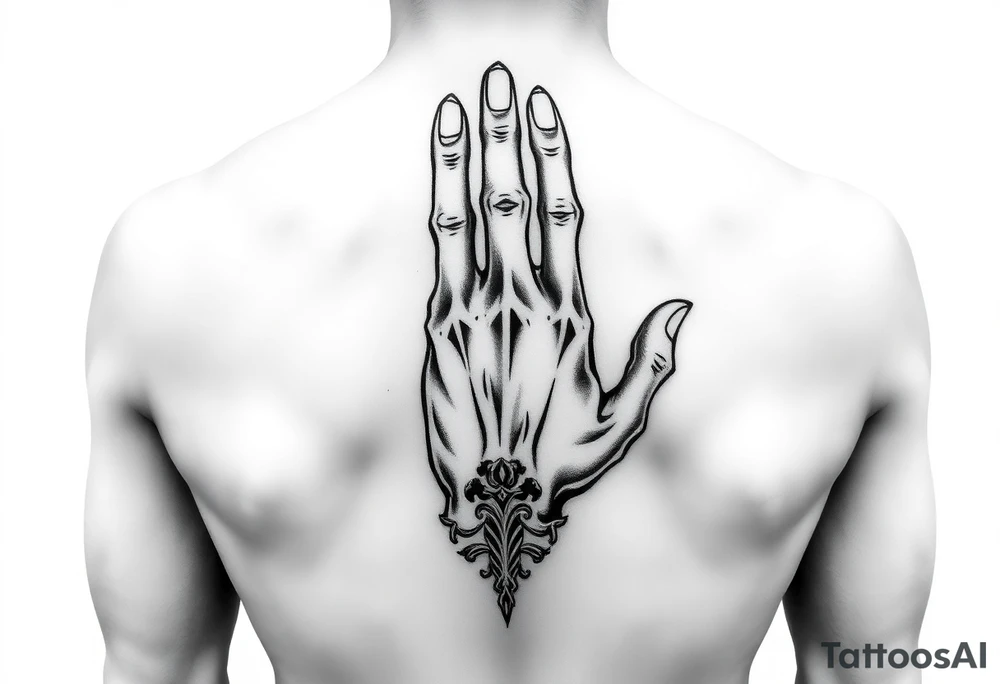 japans hand + quarter slevee tattoo concept tattoo idea
