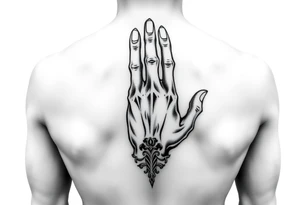 japans hand + quarter slevee tattoo concept tattoo idea