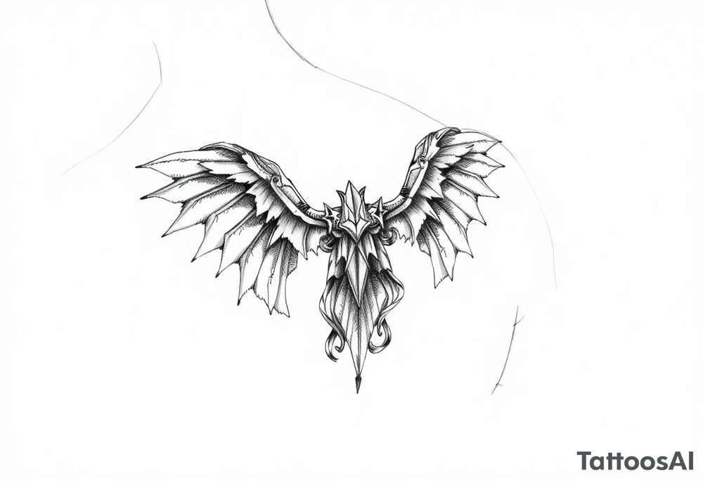 I want it to look more delicate. tattoo idea
