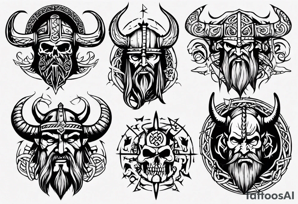Viking tattoo idea