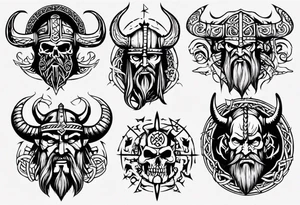 Viking tattoo idea