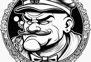 Popeye tattoo idea