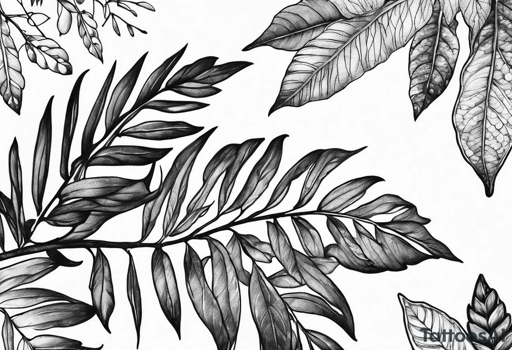 Rowan leaf tattoo idea