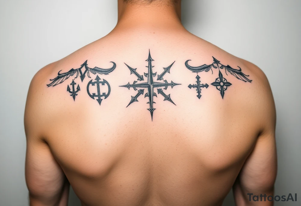 Icelandic symbols tattoo idea