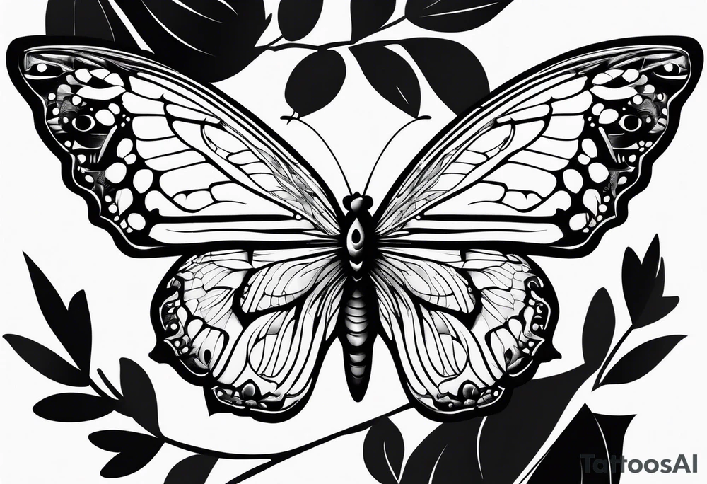 butterfly tattoo idea