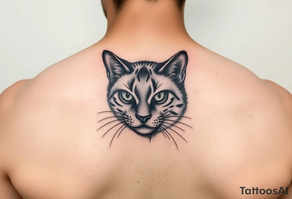 Black Cat tattoo idea