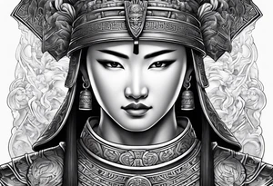 terracota warriors tattoo idea