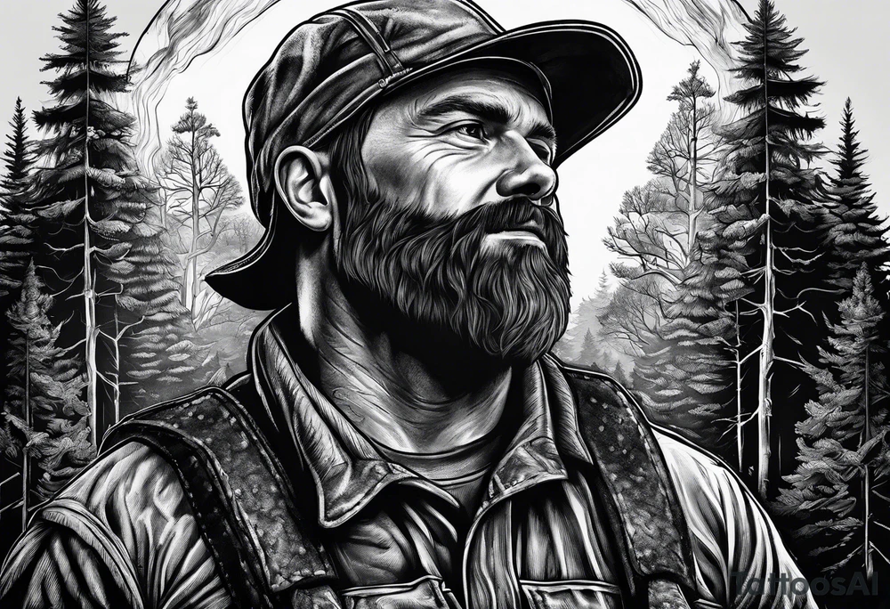 Dark Forest, Mine, Miner tattoo idea