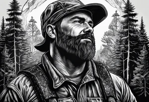 Dark Forest, Mine, Miner tattoo idea