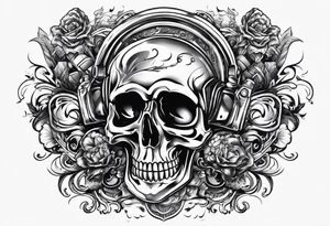 Weld,skulls,flames,sparks,power tools tattoo idea