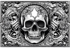 dead of day icon, rectangle tattoo idea