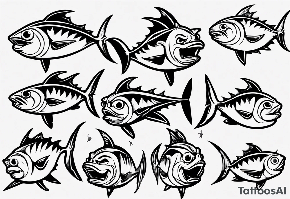 tuna tattoo idea