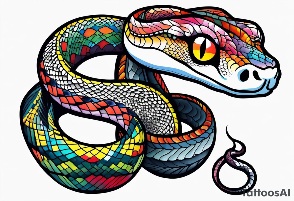Snake tattoo idea