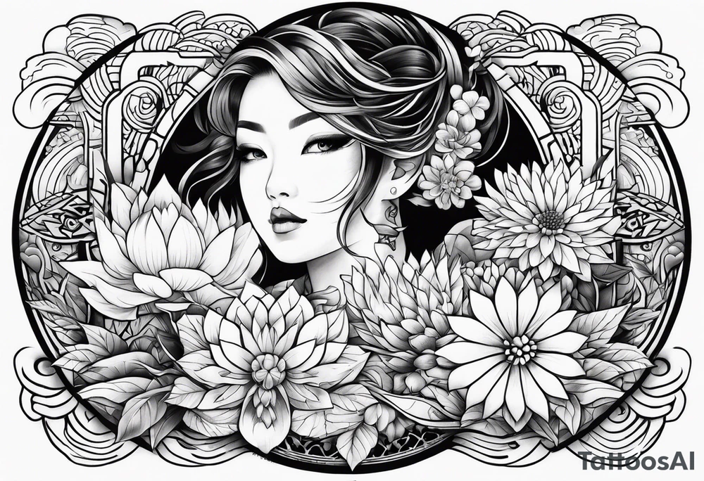 A Japanese tattoo tattoo idea