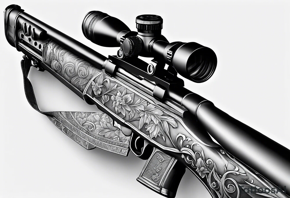 Sniper tattoo idea