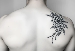 Design a unique and stunning tattoo featuring a 12 cm scar on the right side, incorporating feather and floral elements with the most creative and beautiful ideas. tattoo idea