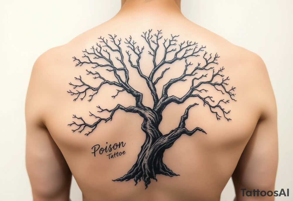 Poison tree tattoo idea