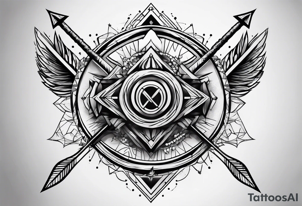 3 arrows tattoo idea