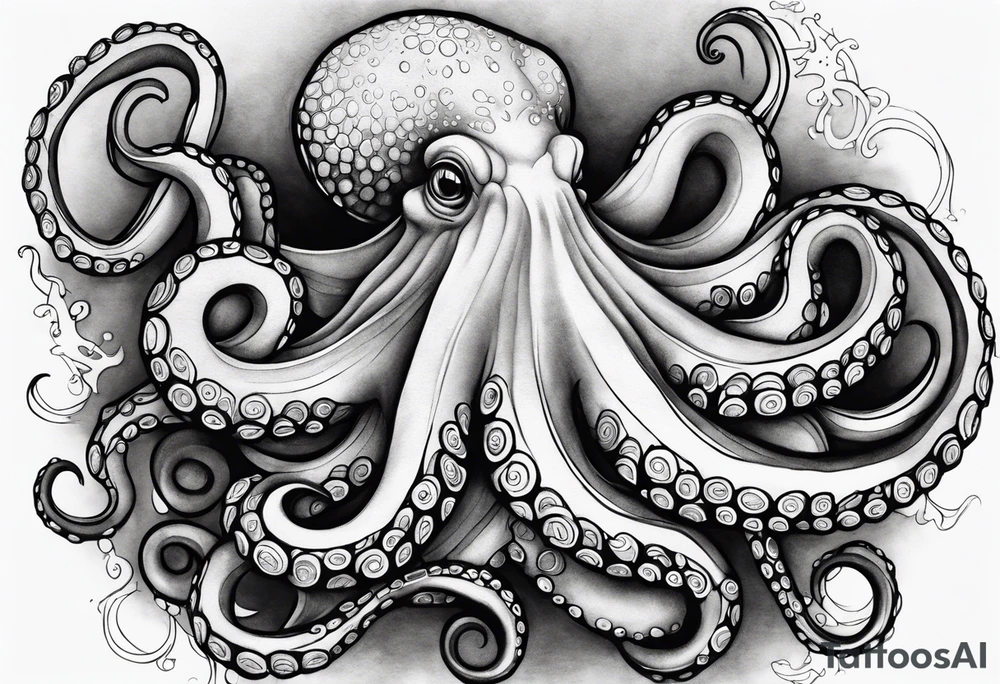 Octopus tattoo idea