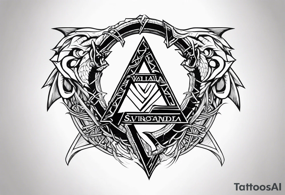 Valhalla sword chain barbed wire
dragon axe Valknut tattoo idea Valhalla sword chain barbed wire
dragon axe Valknut tattoo idea