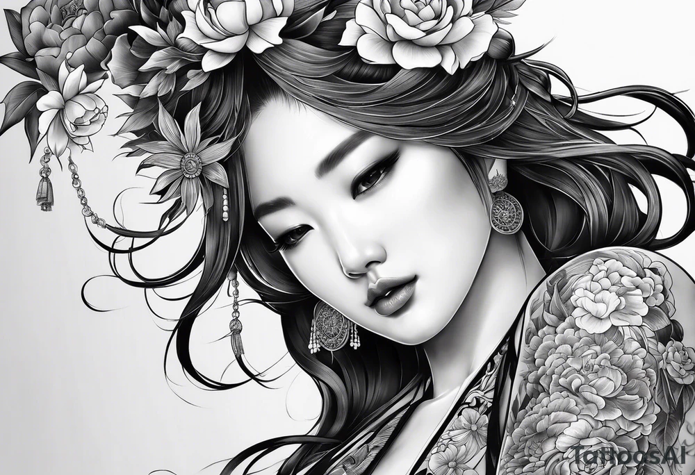Jing and Jang tattoo idea