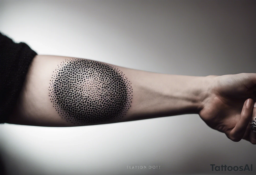 Нежные тонкие пионы с линиями и центральной звездой tattoo idea