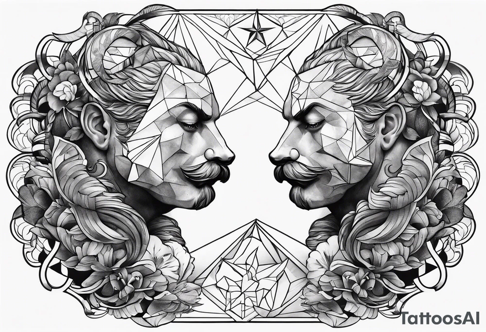 masculine pisces friendship tattoo idea tattoo idea