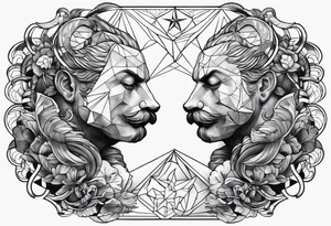 masculine pisces friendship tattoo idea tattoo idea
