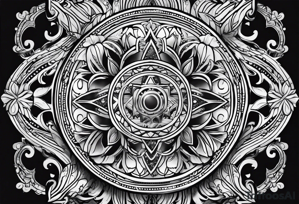 Cross tattoo idea