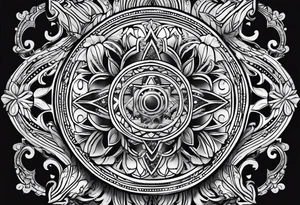 Cross tattoo idea