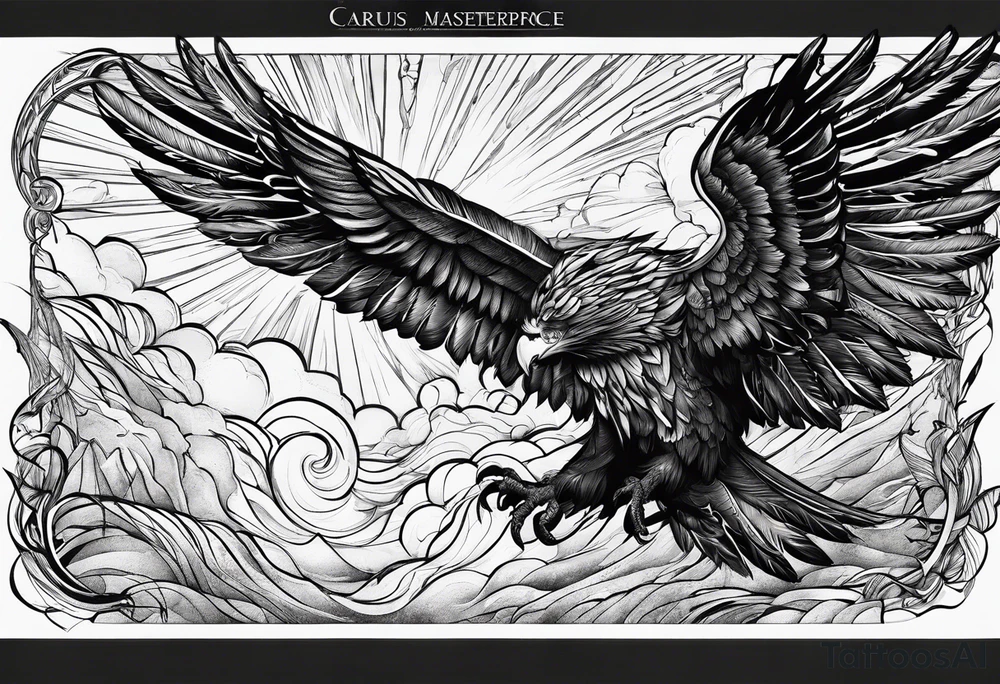 Icarus falling

include quote
let our scars fall in love tattoo idea