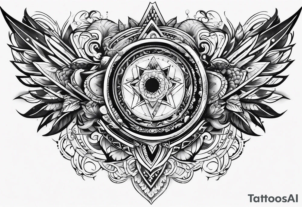 Space armband tattoo tattoo idea