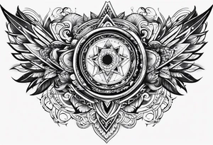 Space armband tattoo tattoo idea