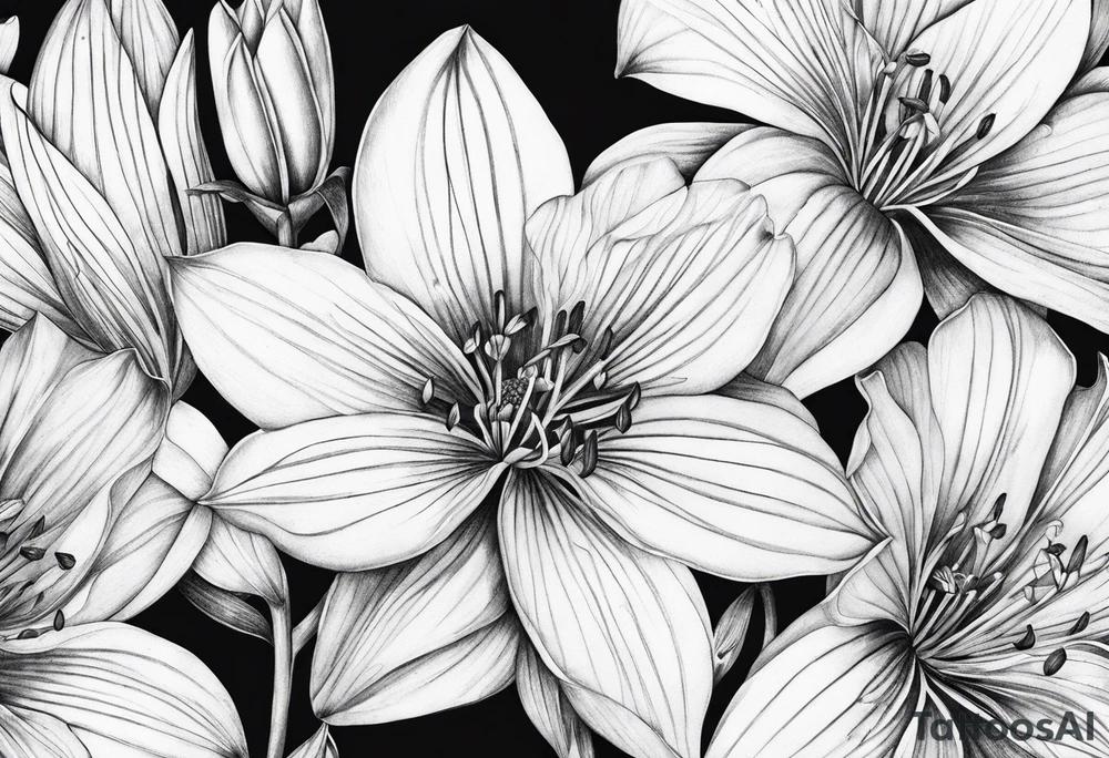Platycodon grandiflorus tattoo idea