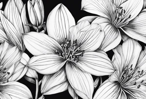 Platycodon grandiflorus tattoo idea