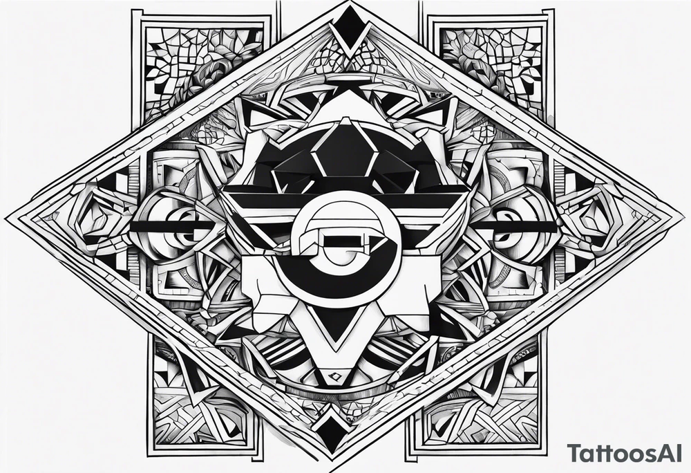 unchared game related tattoo tattoo idea
