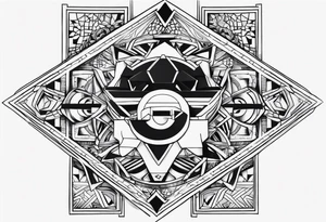 unchared game related tattoo tattoo idea