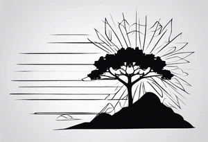 Shiloh writing minimal tattoo idea
