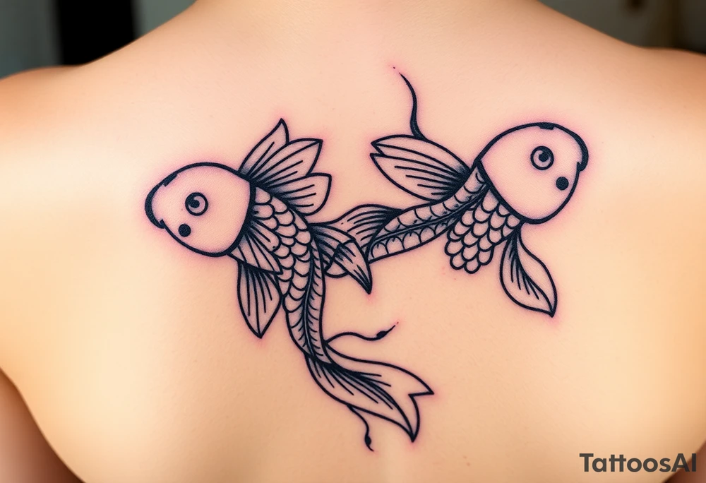 Koi tattoo idea