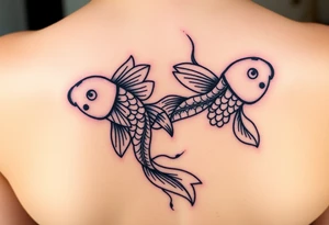 Koi tattoo idea