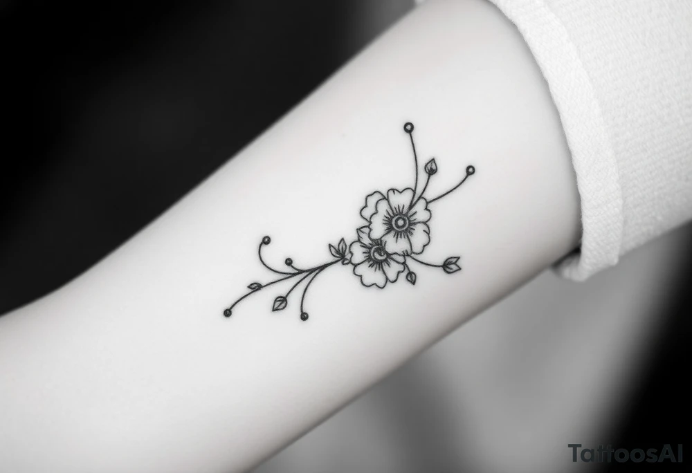 Tattoo that symbolizes grief and loss tattoo idea