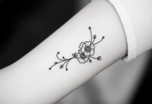 Tattoo that symbolizes grief and loss tattoo idea