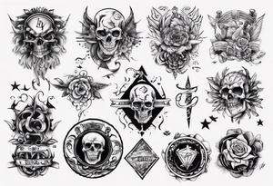 Dilige te ipsum tattoo idea