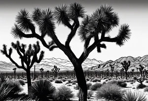 Y’all Joshua trees tattoo idea